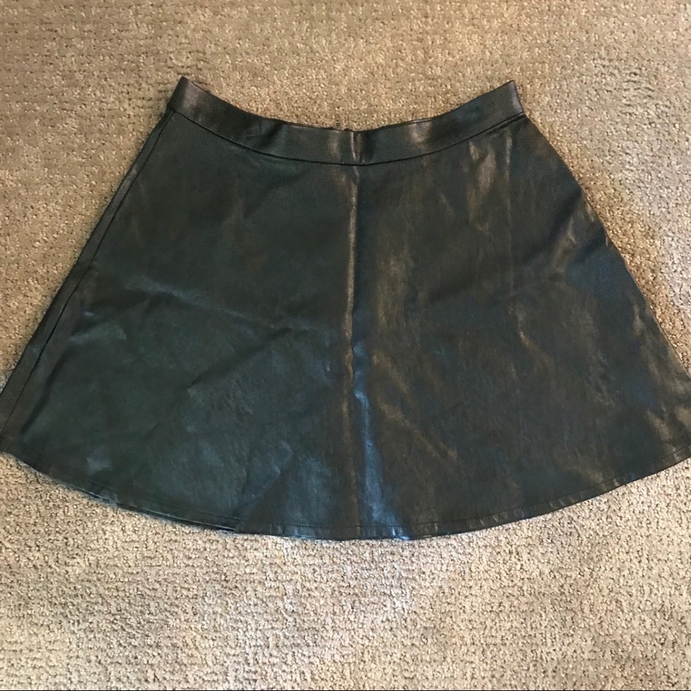 Leather Skirt
